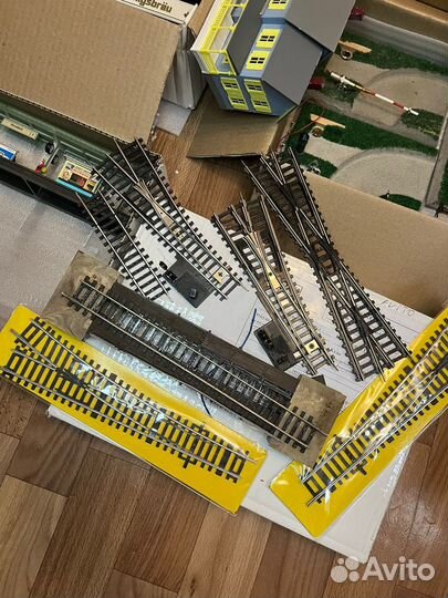 Железная дорога piko H0 1/87 большой набор