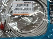 Патч-корд Hyperline PC-LPM-UTP-RJ45-C5e-3M-lszh-GY