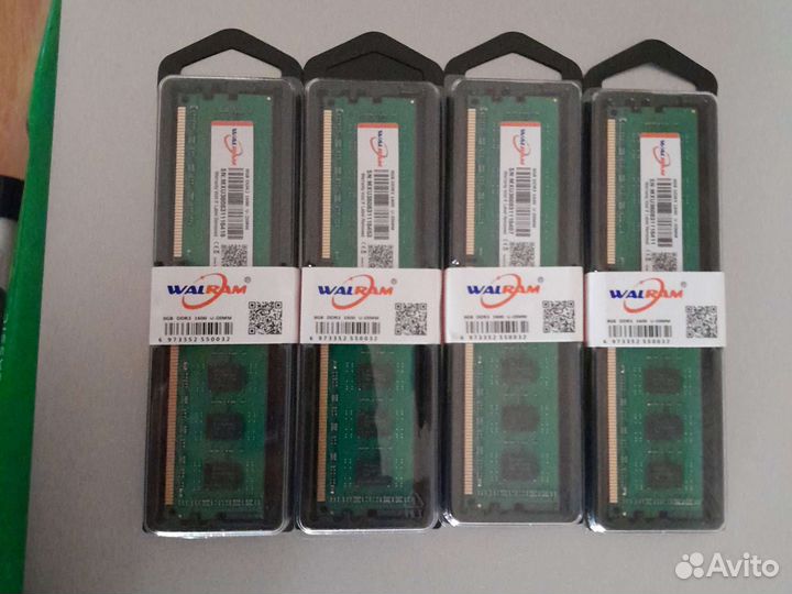 Оперативная память ddr3 8gb новая 16gb 32gb для пк