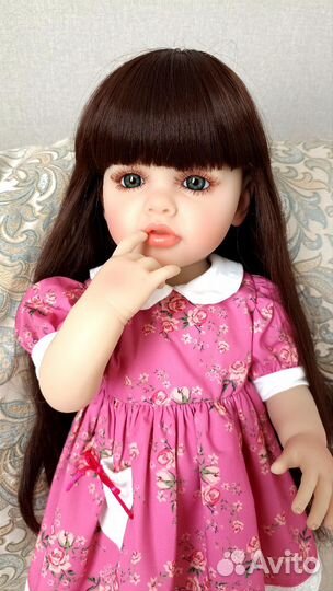 Кукла реборн силиконовая девочка