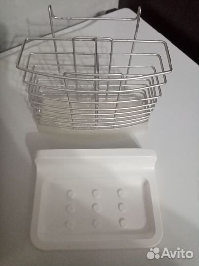 Подставка для зубных щеток хромированная