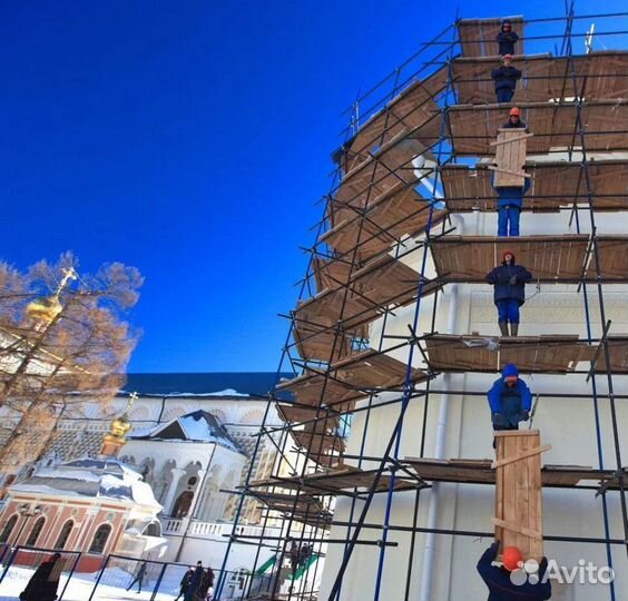 Опалубка на телескопических стойках