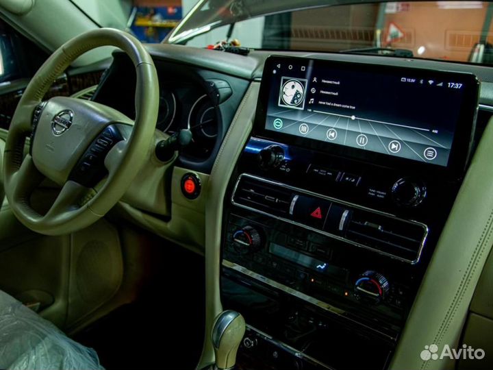 Автомагнитола на Android для Nissan Patrol