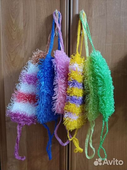 Мочалка ручной работы