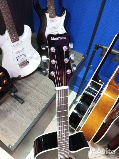 Электро акустическая гитара Martinez FAW-702 CEQ