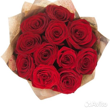 Букет из 11 высоких красных роз 90 см