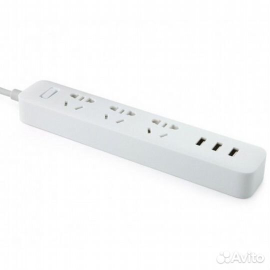 Xiaomi Mi Power Strip 3 USB/3 розетки белый