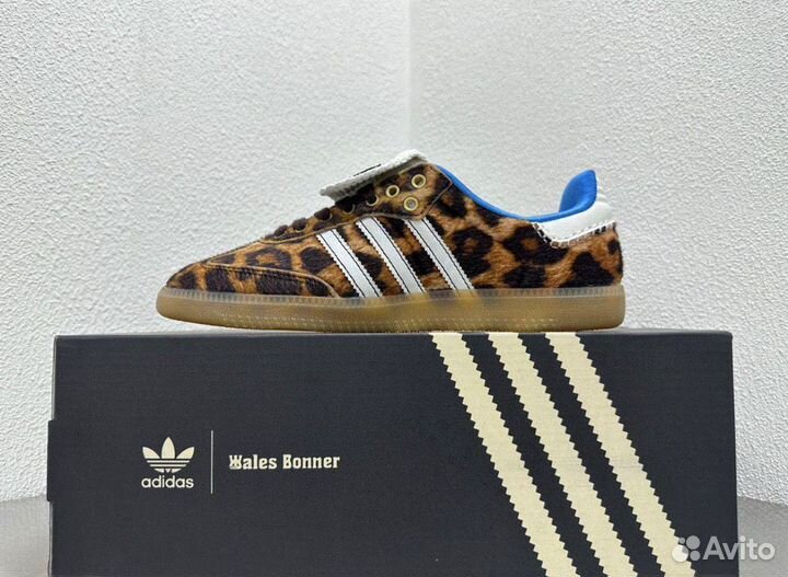 Кеды женские Adidas Wales Boner x Samba Pony