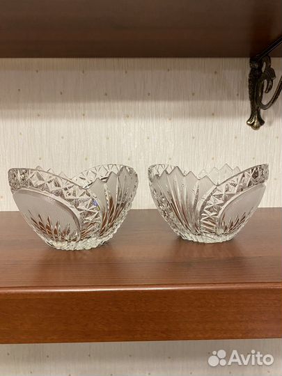 Хрустальная ваза