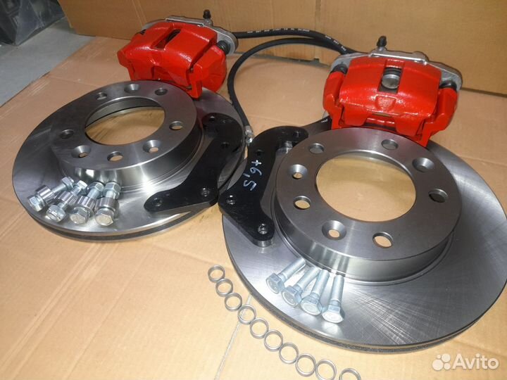 Передние вентилируемые тормоза на ниву