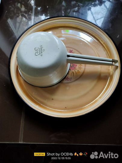 Поднос эмалированный СССР