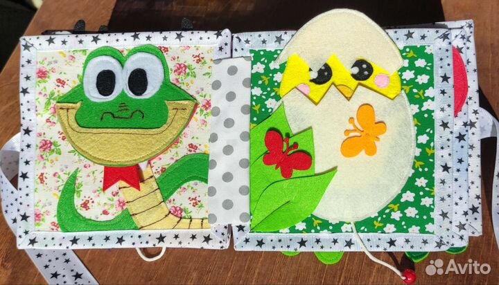 Книга из фетра