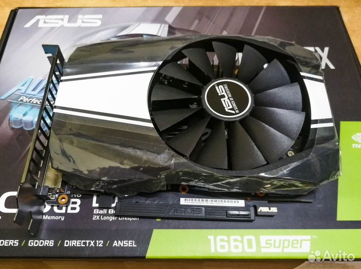 Видеокарта Asus Phoenix GTX 1660 Super