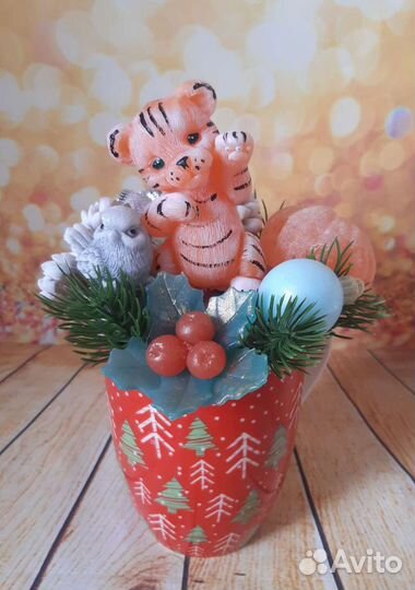 Букет из мыла