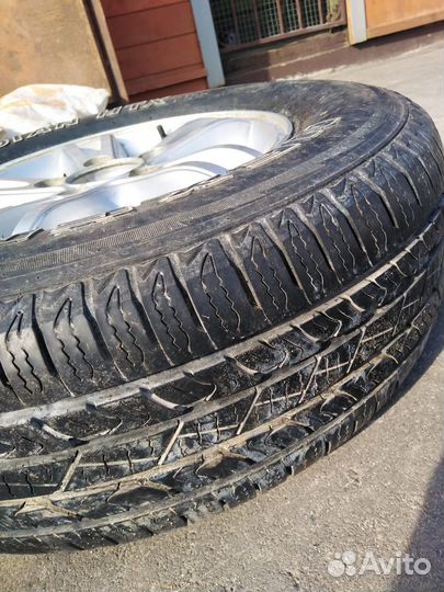 Летняя резина на дисках 235х70 r16. Ssangyong Acti