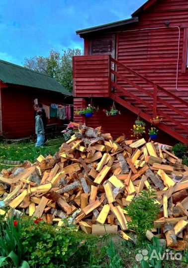 Дрова в укладку любого объема Ольховые в Ленобласт