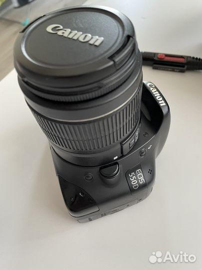 Зеркальный фотоаппарат canon 550d Kit 18-55mm