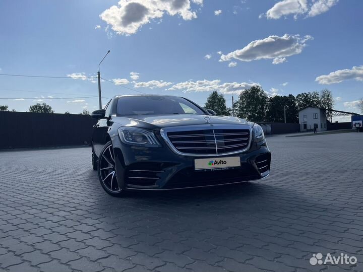 Mercedes-Benz S-класс 3.0 AT, 2018, 108 000 км