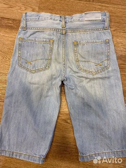 Джинсовые бриджи -шорты