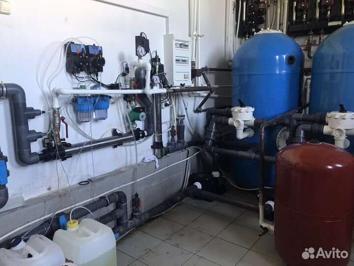 Обслуживание бассейнов, Ремонт, Оборудование