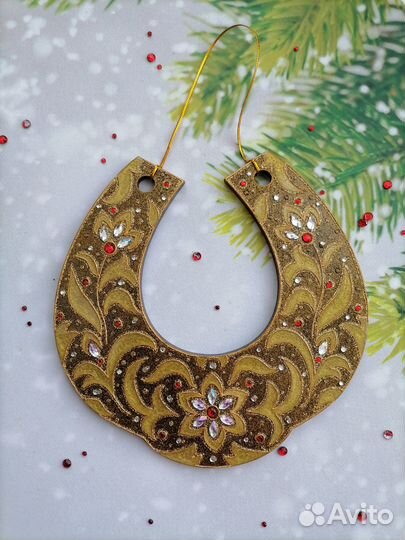 Новогодний декор. Панно-сувенир