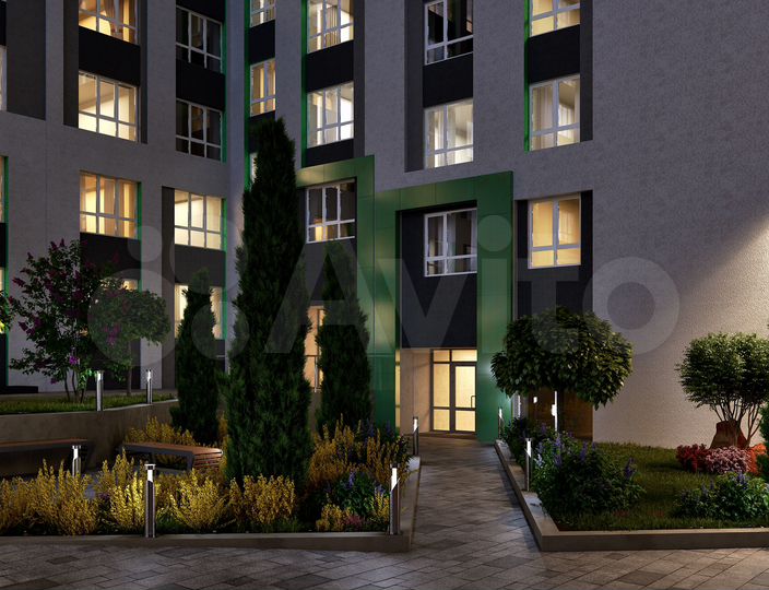 1-к. квартира, 48,8 м², 6/19 эт.