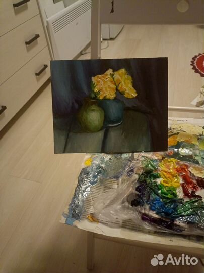 Картина маслом на холсте натюрморт