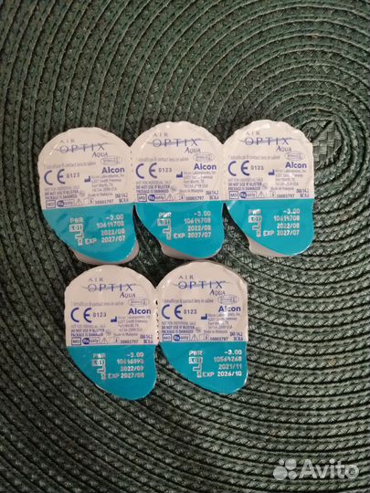 Линзы контактные air optix