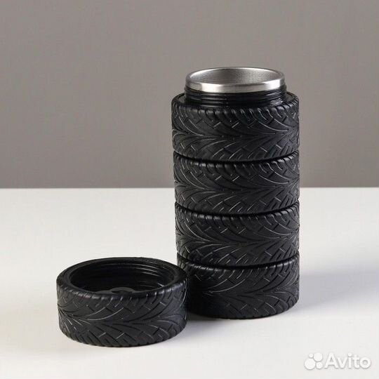 Термос Автомобильная колёса, take IT easy 250 мл