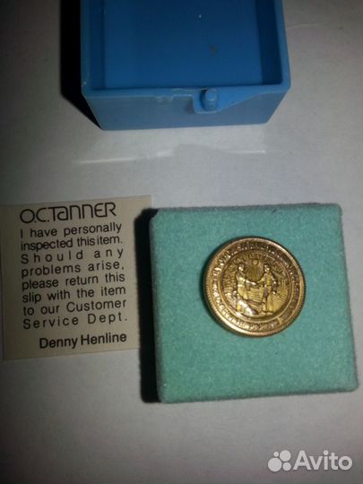 Значок США, эксклюзив,O.C.tanner