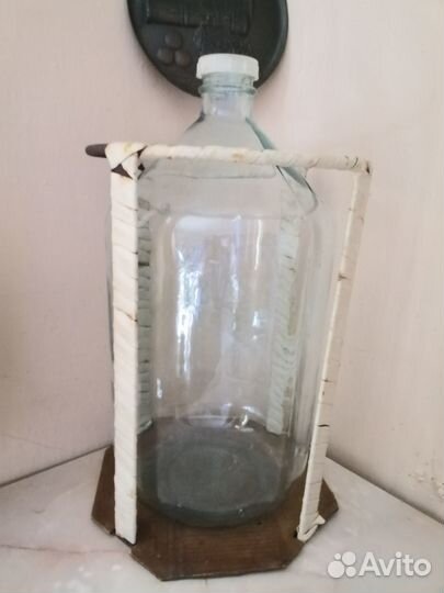 Бутыль стеклянная 20 литров