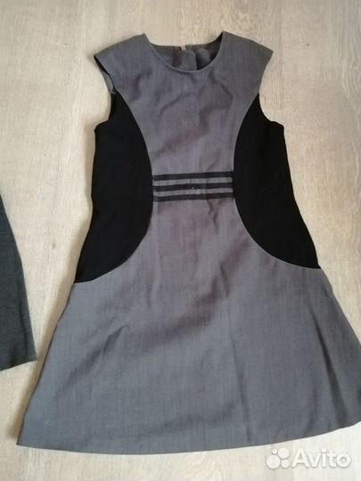 Школьная форма для девочки 128 134 серая