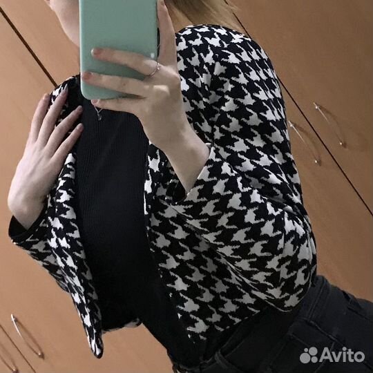 Пиджак укороченный H&M
