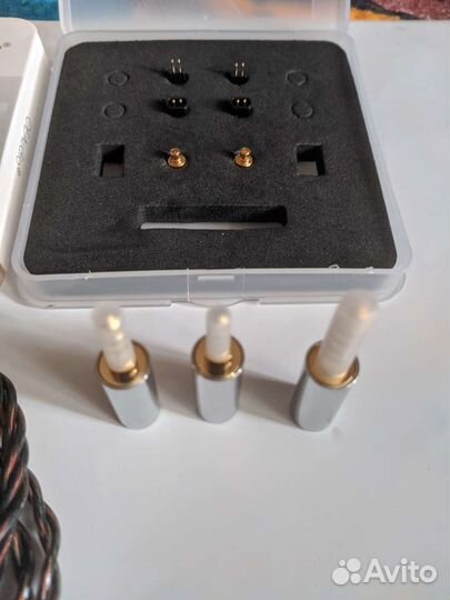 Кабель для наушников mmcx 0,78 qdc 2,5 3,5 4,4 mm