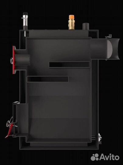 Твердотопливный котёл 50 квт