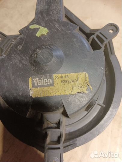 Мотор печки рено сафран