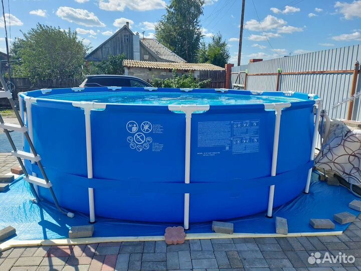 Каркасный бассейн новый
