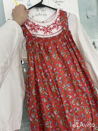 Народный костюм, сарафан