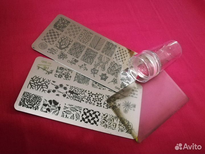 Маникюр. набор для стемпинга