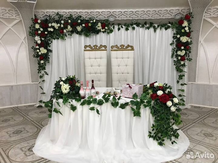 Свадьба фотозона декор