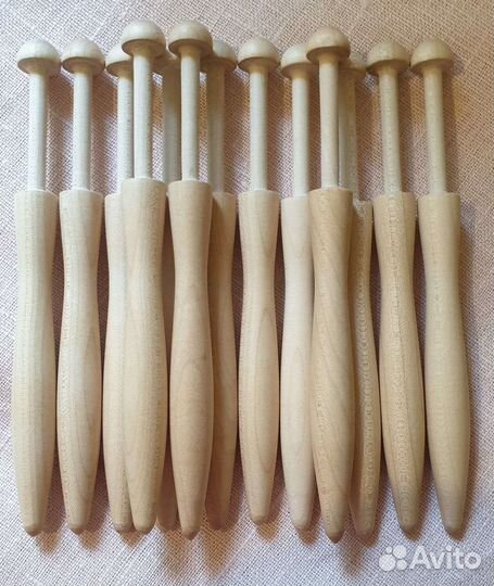 Коклюшки для плетения кружева,клен, любое кол-во
