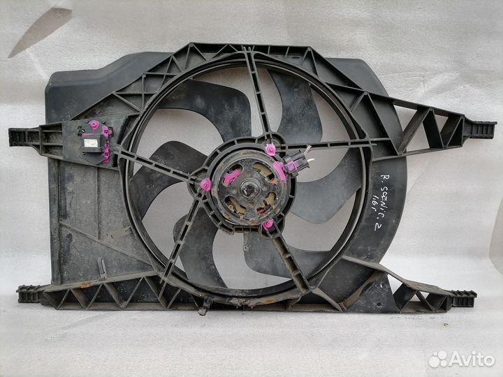 Вентилятор радиатора Renault Scenic 2