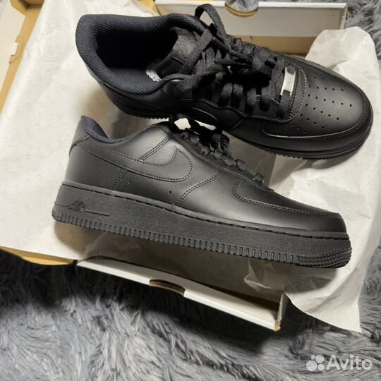 Nike Air Force 1 Чёрные