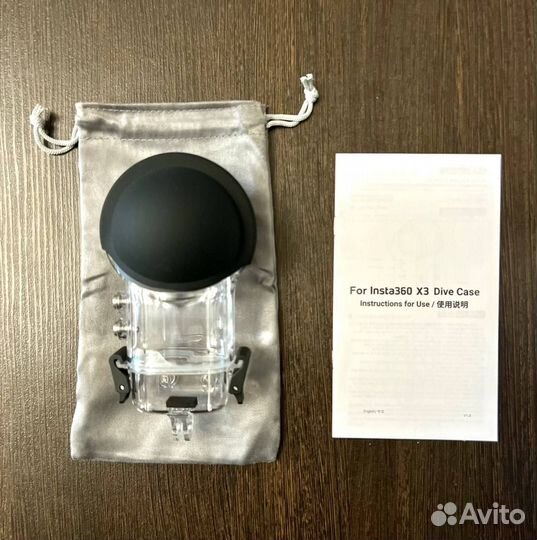 Аквабокс + ручка-поплавок Insta360 one x3