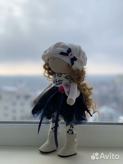 Текстильная интерьерная кукла