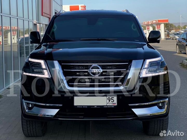 Рестайлинг Nissan Patrol из 2010 в 20 г Y62