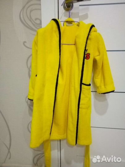 Детский махровый халат