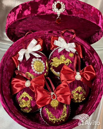 Ёлочные игрушки (шары)