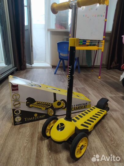Самокат детский трехколесный