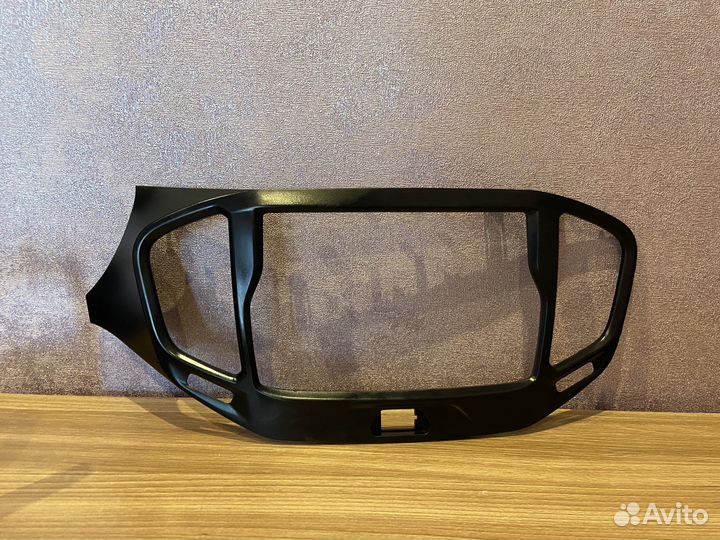 Пластик магнитолы на весту